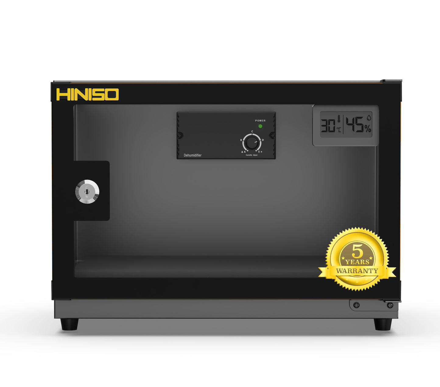 HINISO AB-21C 21 L Liters Capacity Digital Display Dry Cabinet with Humidity Controller