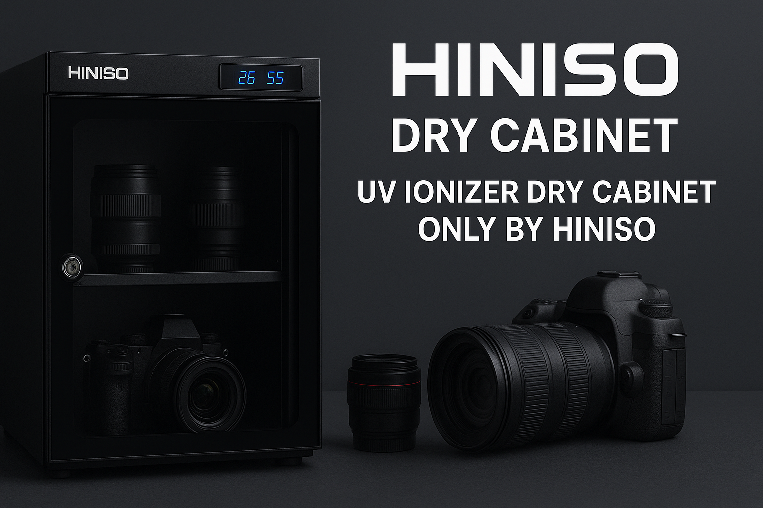 The Ultimate Guide to Dry Cabinets for Camera Gear | Why Hiniso is the Smartest Choice in India
