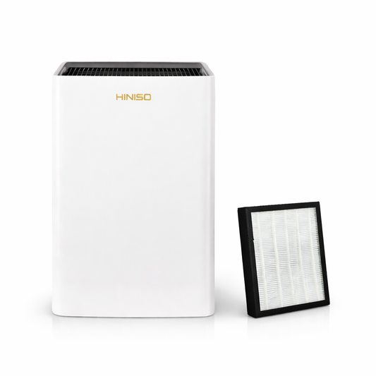 HINISO 22L Smart WiFi Dehumidifier with HEPA 13 | 4500 Sq.ft Coverage | UV & Ionizer | 5.5L Tank | Auto Defrost | Clothes Dry Mode