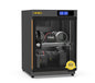 HINISO AD-30C Digital Display Dry Cabinet For Cameras - 34 Litres | Comes Up With BUILT-IN HYGROMETER For Humidity Control | Safe & Durable Lens Storage