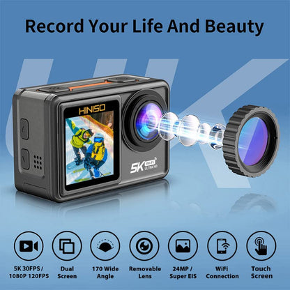 HINISO 5k Action Camera