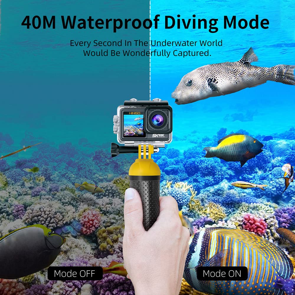 HINISO 5k Action Camera