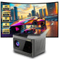 HINISO 4K WiFi Projector | 13000 Lumens, Native 1080P, Bluetooth, Autofocus, Sealed Engine – Home & Portable Use