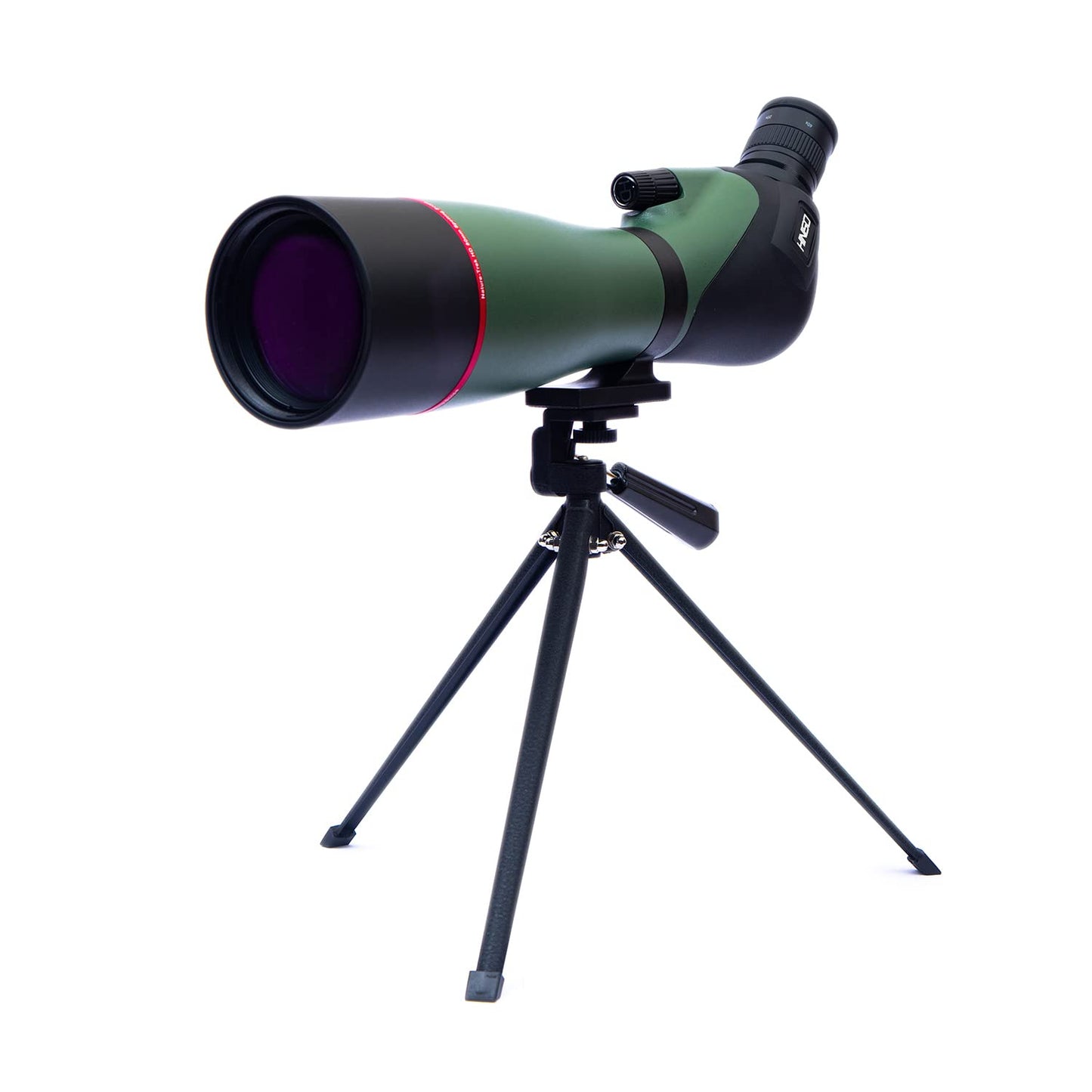 HINISO 20-60x80 Spotting Scope | HD Zoom Telescope with Tripod, Phone Adapter & Bag – Waterproof, BAK4 Prism